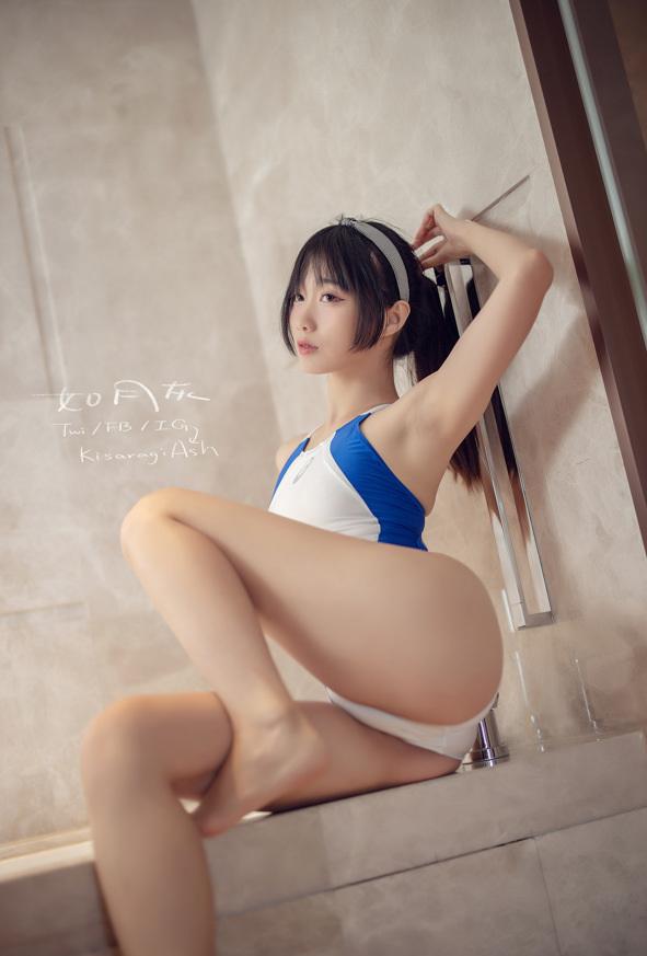 如月灰 – NO.16 蓝白竞泳[40P/159MB]