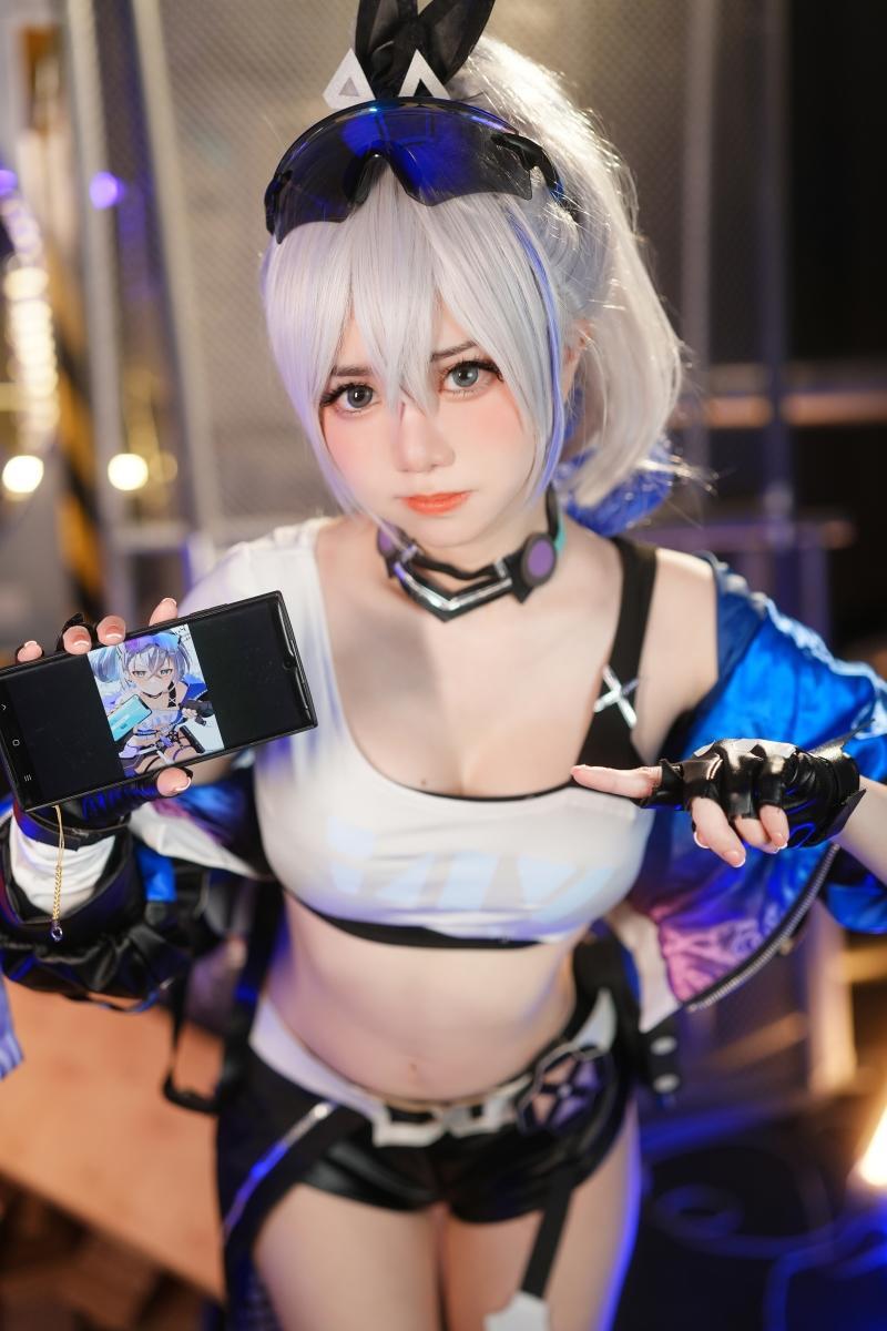Sally Dorasnow Silver Wolf【25P-3V-355MB】-coser推荐