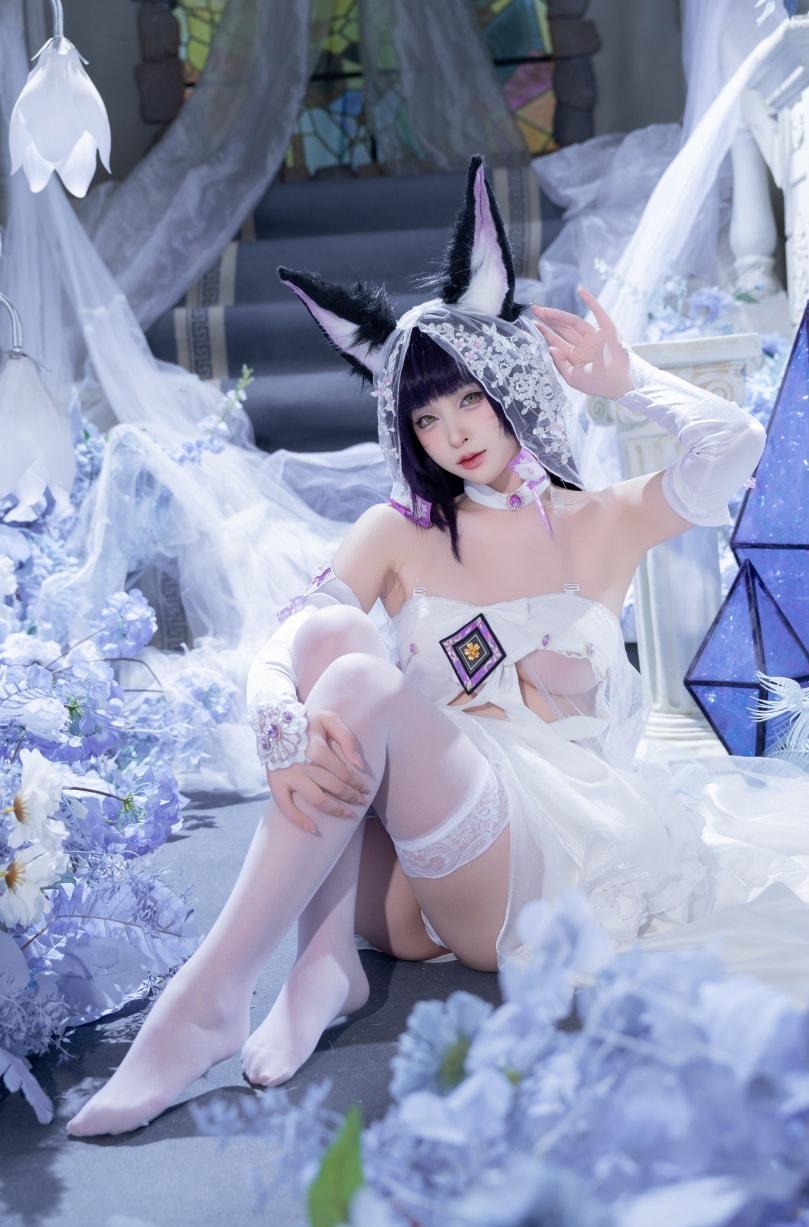 清水由乃 碧蓝航线 武藏 紫藤花-让人受不了